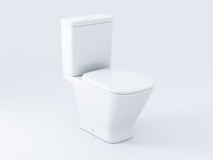 Унитаз напольный Roca The Gap 342477000 + 34147000Y + ZRU9307682 с пневмокрышкой
